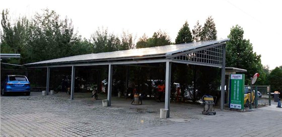 區城府光伏車棚充電站