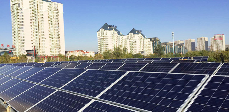 【離網(wǎng)電站類】新農村建設“三起來”來廣營光伏屋頂電站示范項目