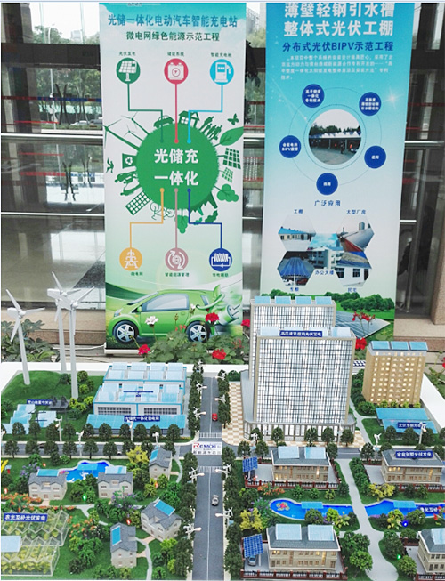 分布式光伏發電應用沙盤