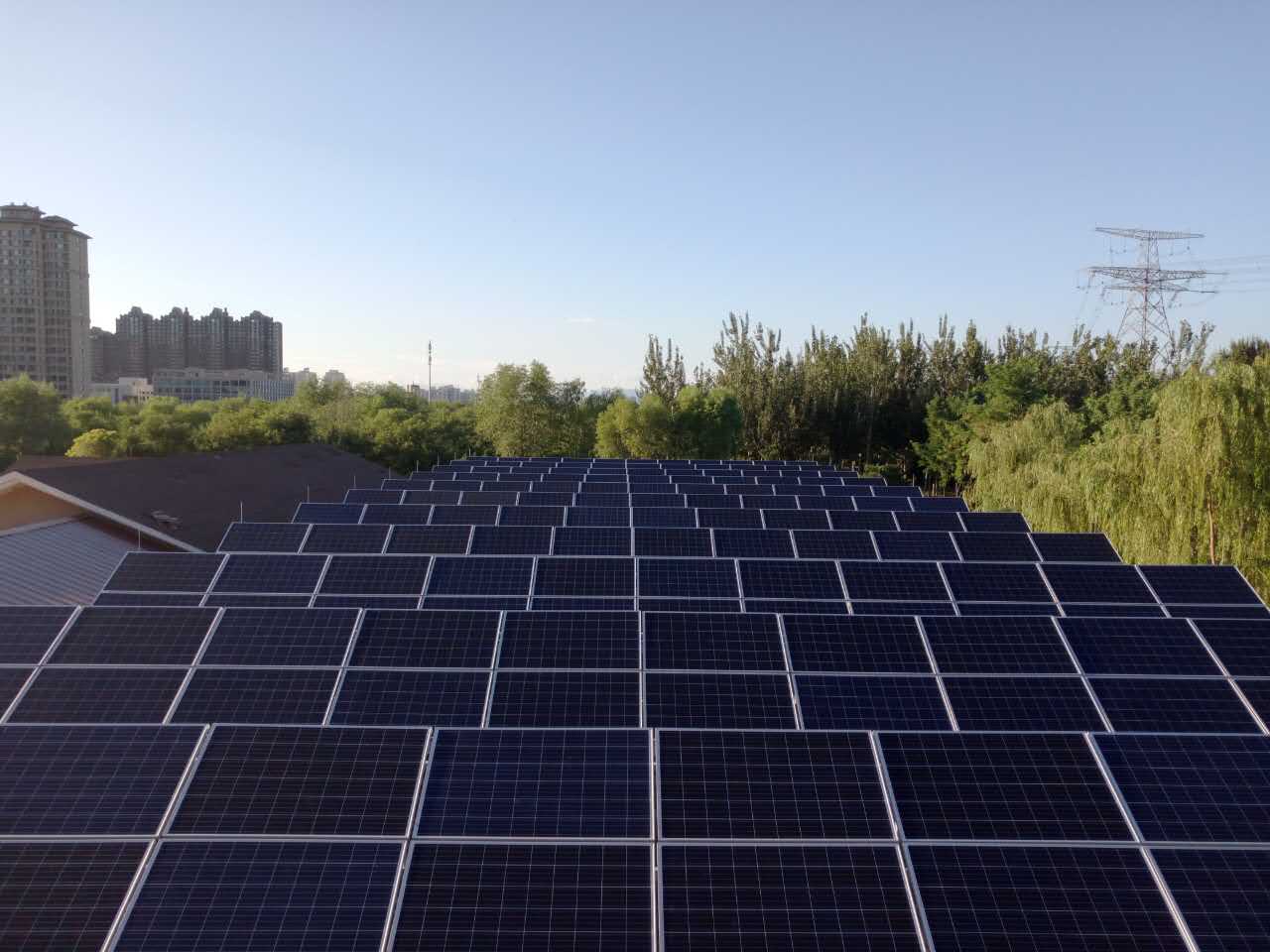 【離網(wǎng)電站類】新農村建設“三起來”清河營光伏電站示范項目